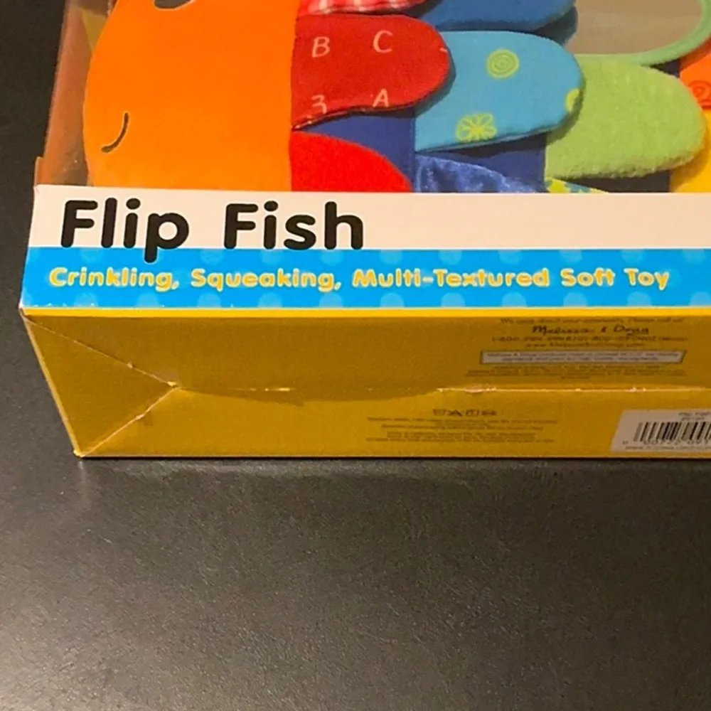 Melissa & Doug Orange and Red Learning Fish Toy